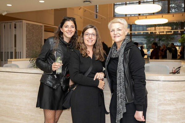 Jessica Maples (center) and Kate Kirkpatrick (right)