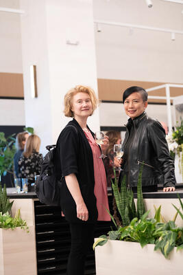 Elena G., with Emma Chang of Gensler