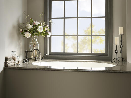 Chesterfield roman tub faucet with hand shower 3-1037 in Oil Rubbed Bronze 10B