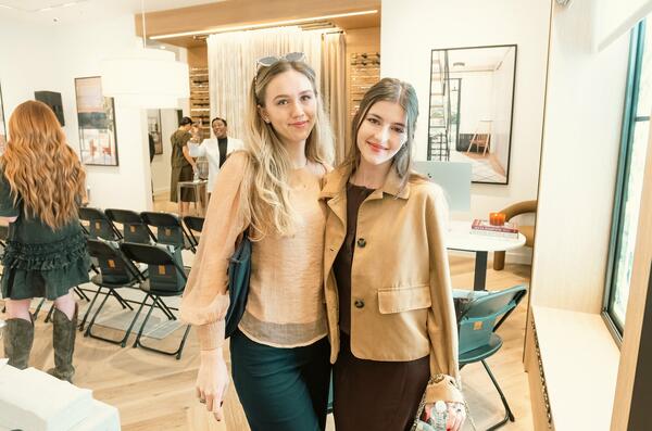 Lynn Mary Hammel and Ella Corsetti