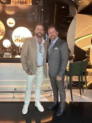 Daniel Mojica and Keith de la Torre from A. Keith Powell Interior