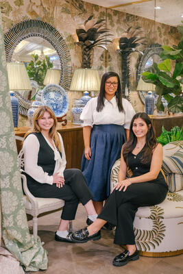 Grace Transom and Tiffany Young of Digital Thread Consulting, with Ragad Bazrouk