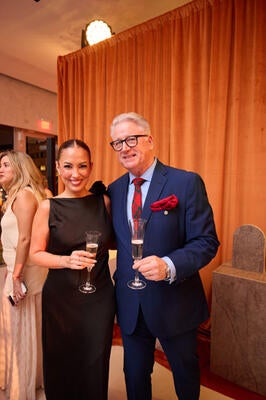 Maria Jose Avila and Bruce Freedman