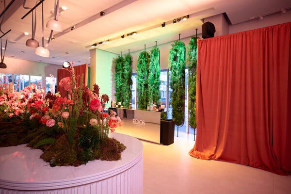 Cosentino City Miami decorated for the Design Miami Éclos launch event