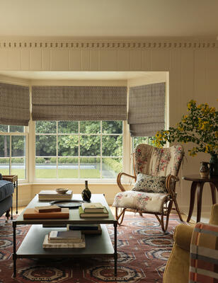 The Roma accent chair and Rowan coffee table