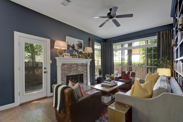 Home Library & Lounge