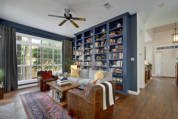 Home Library & Lounge