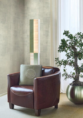 Kyushu wallcovering in Aqua