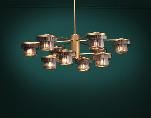 Chandelier Andromeda: A sculptural centerpiece that bridges art, science and timeless design