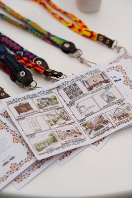 The passport from the Villa Takeover Party, a fiesta hosted by presenting sponsor NKBA | KBIS