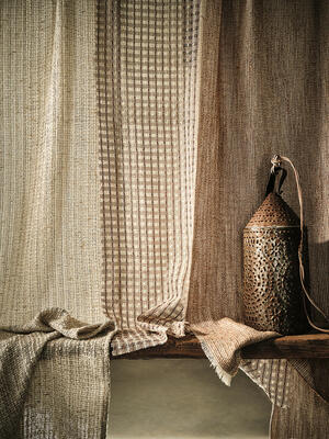 Elva wide-width sheers and plains