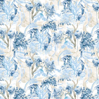 Pastoral in Lake (wallpaper and fabric)