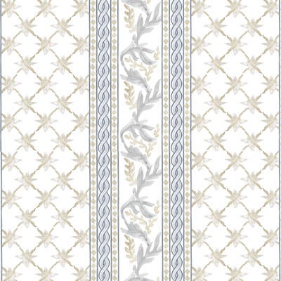 Ribbon wallpaper in Driftwood