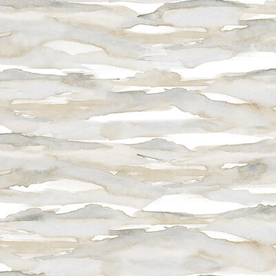 Luxe in Driftwood (wallpaper and fabric)