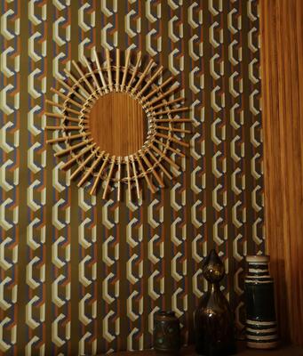 Chain of Fools wallpaper in Ginger (PB001-GI-Roll)