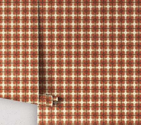 Potting Shed wallpaper in Tobacco (PB025-TO-Roll)