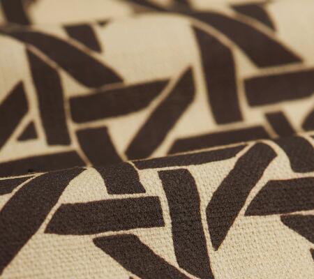 Rattan fabric in Umber (FAB-LU-PB013-UM) 