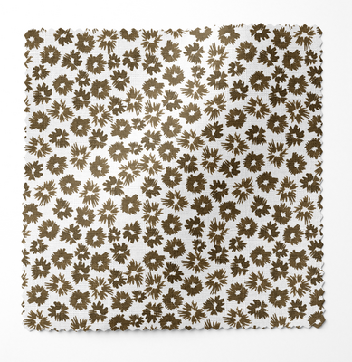 Thistle fabric in Antique Brown