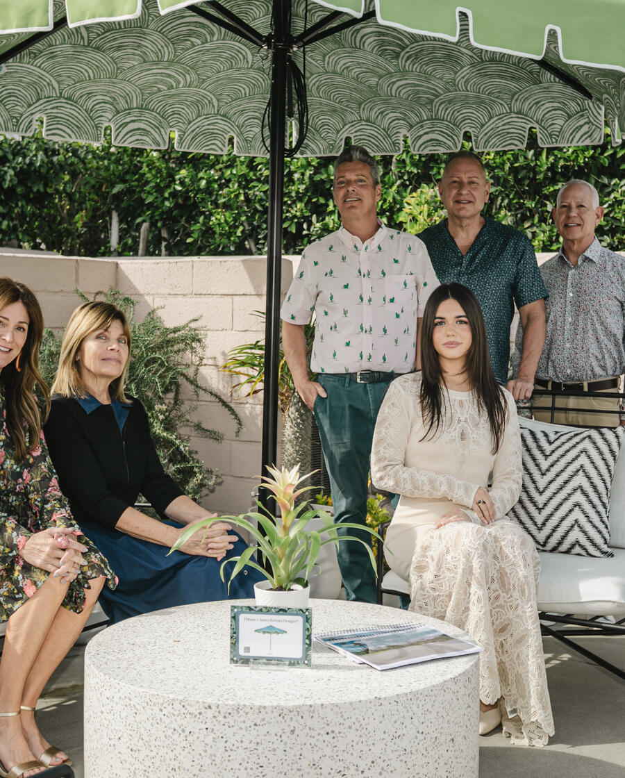 Thibaut and Santa Barbara Designs debut umbrella collaboration at Modernism Week