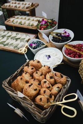 Brunch, served poolside 