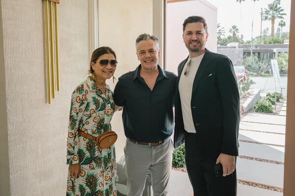 Kim Bradley, Bryan Fisher and Justine Lavoie