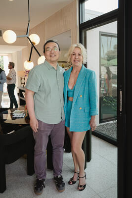 Ray Chung and Christina Kensington