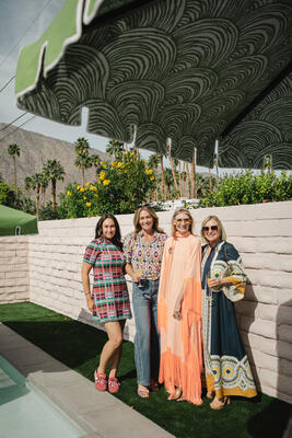 Ally Holdaway, Stephanie Holdaway, Michelle Boudreau and Gina Sgambellone