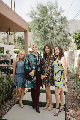 Louise M. Neyer, Paige Kunkle, Gina Jones and Bella Golden