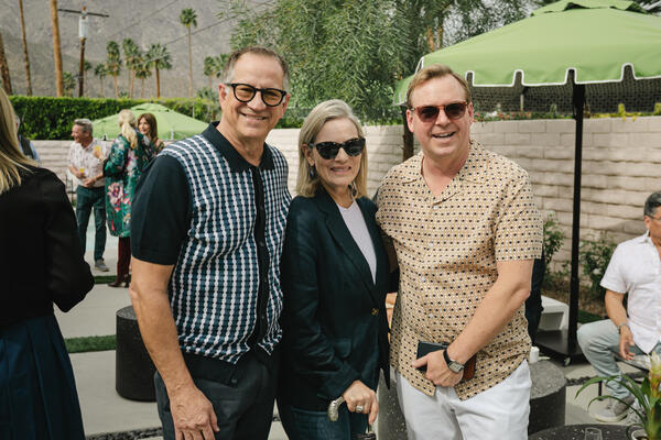 Steve Poehlein, Gayle Poehlein and Christopher Kennedy 