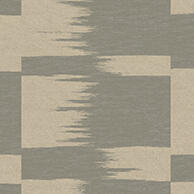 Stromboli Wallcovering in Taupe on Champagne