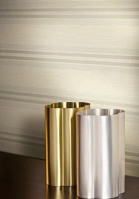 Miyako Wallcovering in Beige