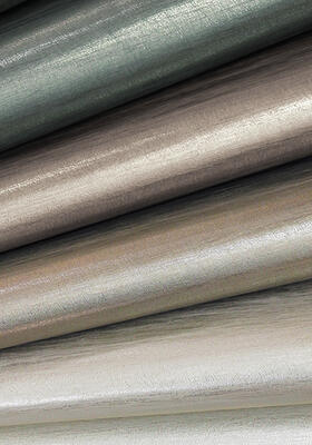 Metallized Plain Wallcovering in Pearl, Light Champagne, Champagne, Dark Champagne, Espresso, Green