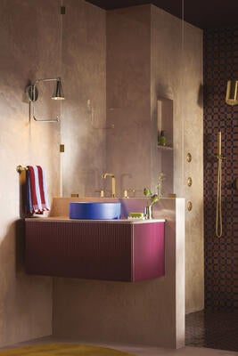 The Roccesco bath collection channels familiar shapes to create something entirely new