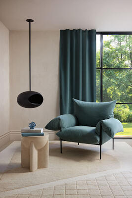 Cord FR recycled textured velvet