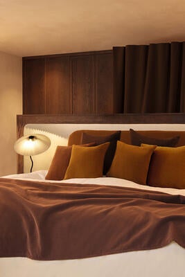 Cord FR recycled textured velvet