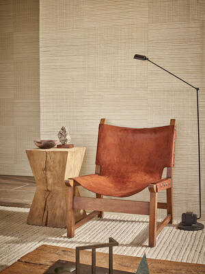 Marelle wallcovering in Jasper White