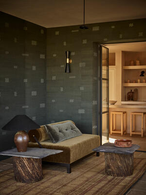 Motif wallcovering in Typhoon
