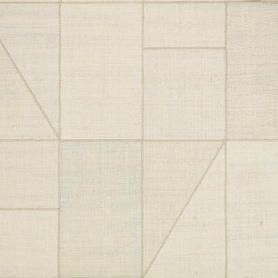 Quatro wallcovering in Whitewash