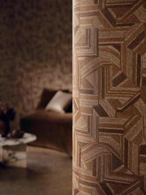 Modulo wallcovering in Mehndi