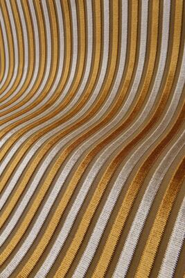 Galon from the Allures wallcovering collection by Arte features lush surface texture