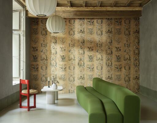 Ornement from Les Tapisseries by Arte is inspired by antique tapestries