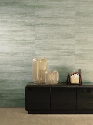 Allagi from the Zephyr wallcovering collection by Arte is inspired by the god of the west wind 