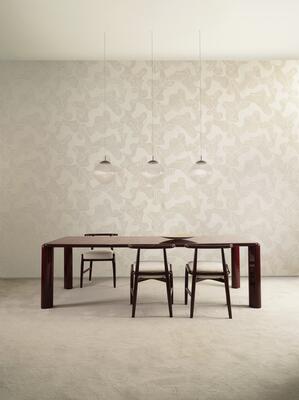 Eolian from the Zephyr wallcovering collection by Arte is inspired by the god of the west wind 