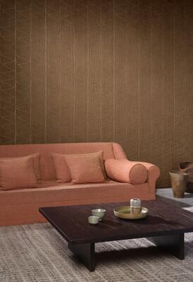 Siwa from Arte’s Memphis wallcovering collection reinterprets Egyptian influences