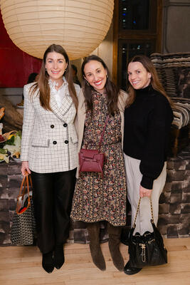 Mallory Hatcher, Alana Moskowitz and Marguerite Wincek