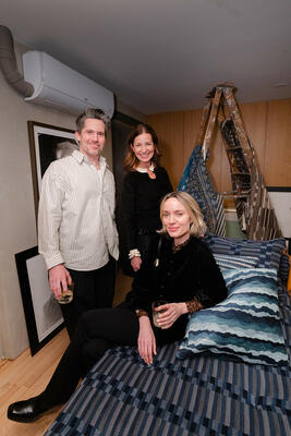 Reid Rolls, Suzanne Cohen and Linda Holm