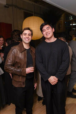 Daniel Cartin and Yu Ming