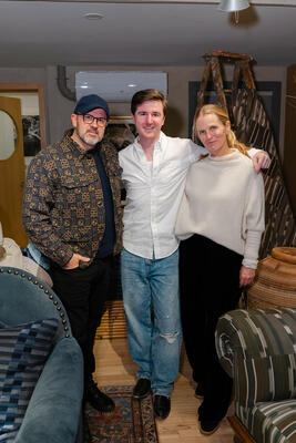 Noe DeWitt, Marcus Tyler VanDyke and Carrie Hunt