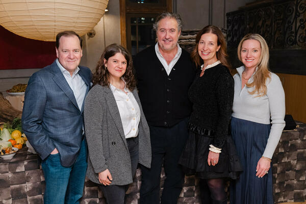 Cary Kravet, Hannah Hendricks, Alfredo Paredes, Suzanne Cohen and Danielle St. George