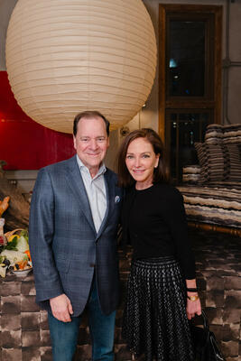 Cary Kravet and Margaret Russell